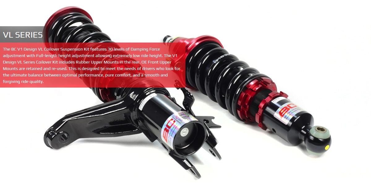 HONDA STREAM 06-14 RN6/7/8/9 BC-RACING COILOVER KIT V1-VL