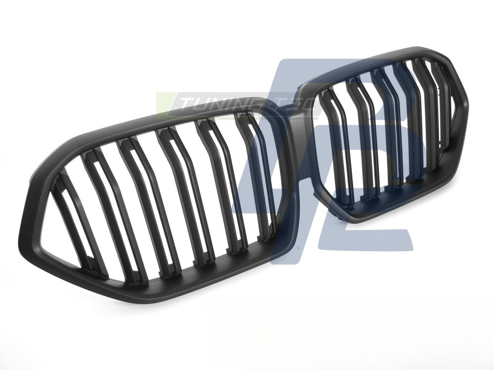 Grille Sport Matt Black Double-Slat for BMW X6 G06 2019–2023 - 5