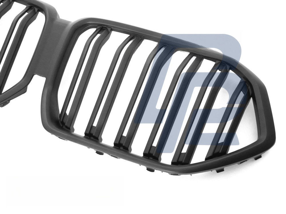 Grille Sport Matt Black Double-Slat for BMW X6 G06 2019–2023 - 2
