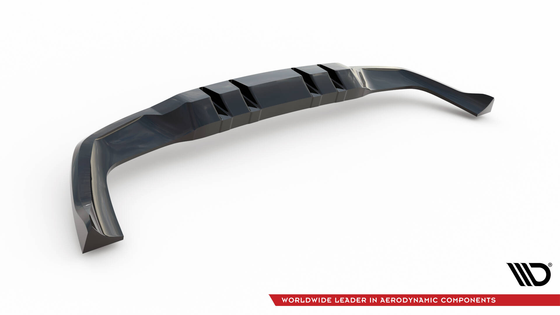 Central Rear Splitter (Vertical Bars) Mercedes-AMG A35 Hatchback W177 - 6