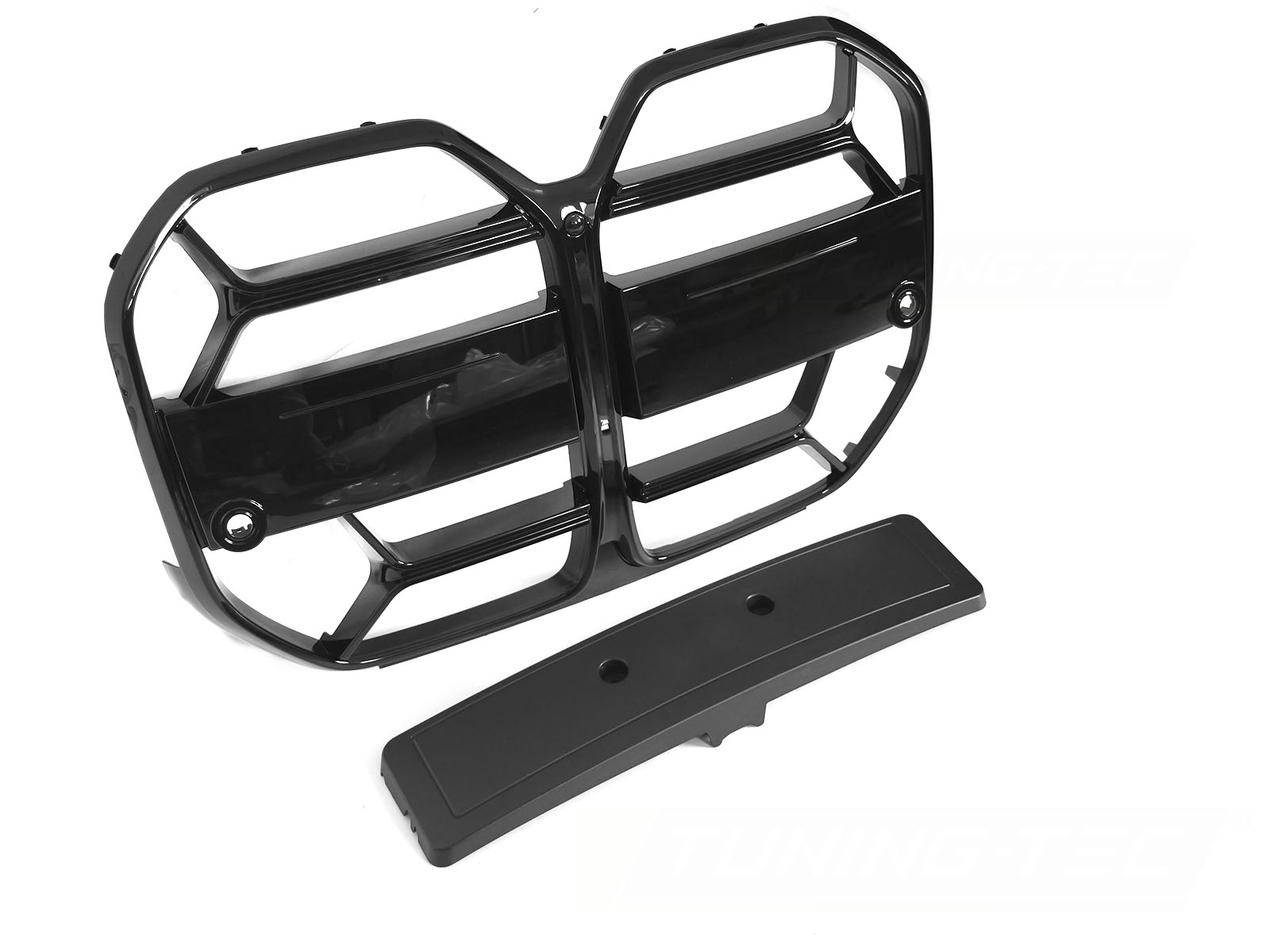 GRILL SPORTDESIGN BLANK SVART TILL BMW G26 GRAN COUPÉ 2021-2024