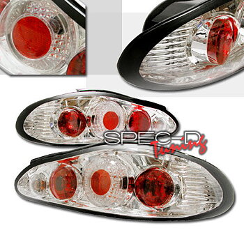 HYUNDAI TIBURON/COUPE 96-99 TAILLIGHTS CHROME [SR]
