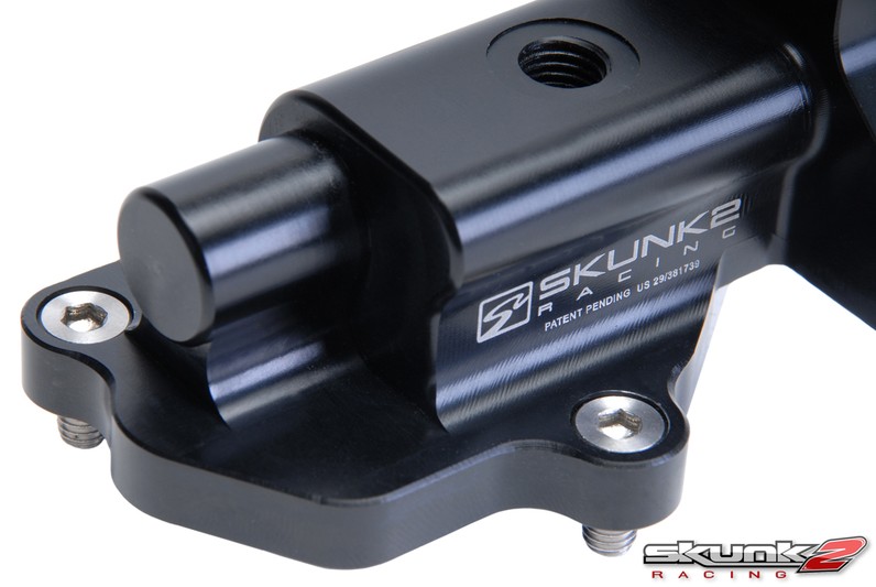 HONDA B16/B18 ALUMINIUM BILLET VTEC SOLENOID BLACK SKUNK2 - 4