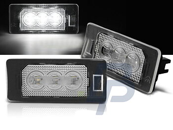 LICENSE LED LIGHTS BMW E90 / F30 / F32 / E39 / E60 / F10 / X3 / X5 / X6 3XLED