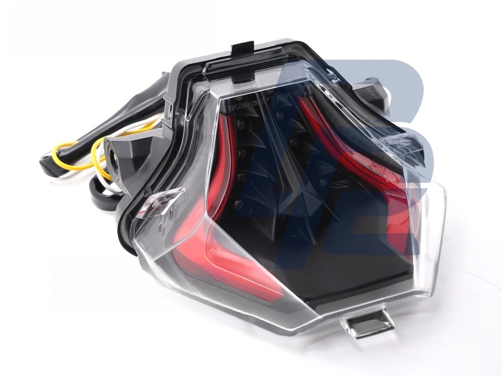 LED Tail Light Black for Yamaha Yzf-R25 / Yzf-R3 / Mt-07 / Fz-07 2014–2019 - 2
