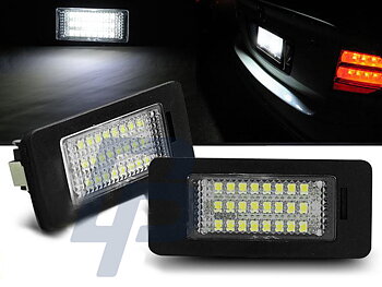 LICENSE LED LIGHTS BMW E90 E91 E92 E93 E39 E60 E61 E70 E71 E82 E88