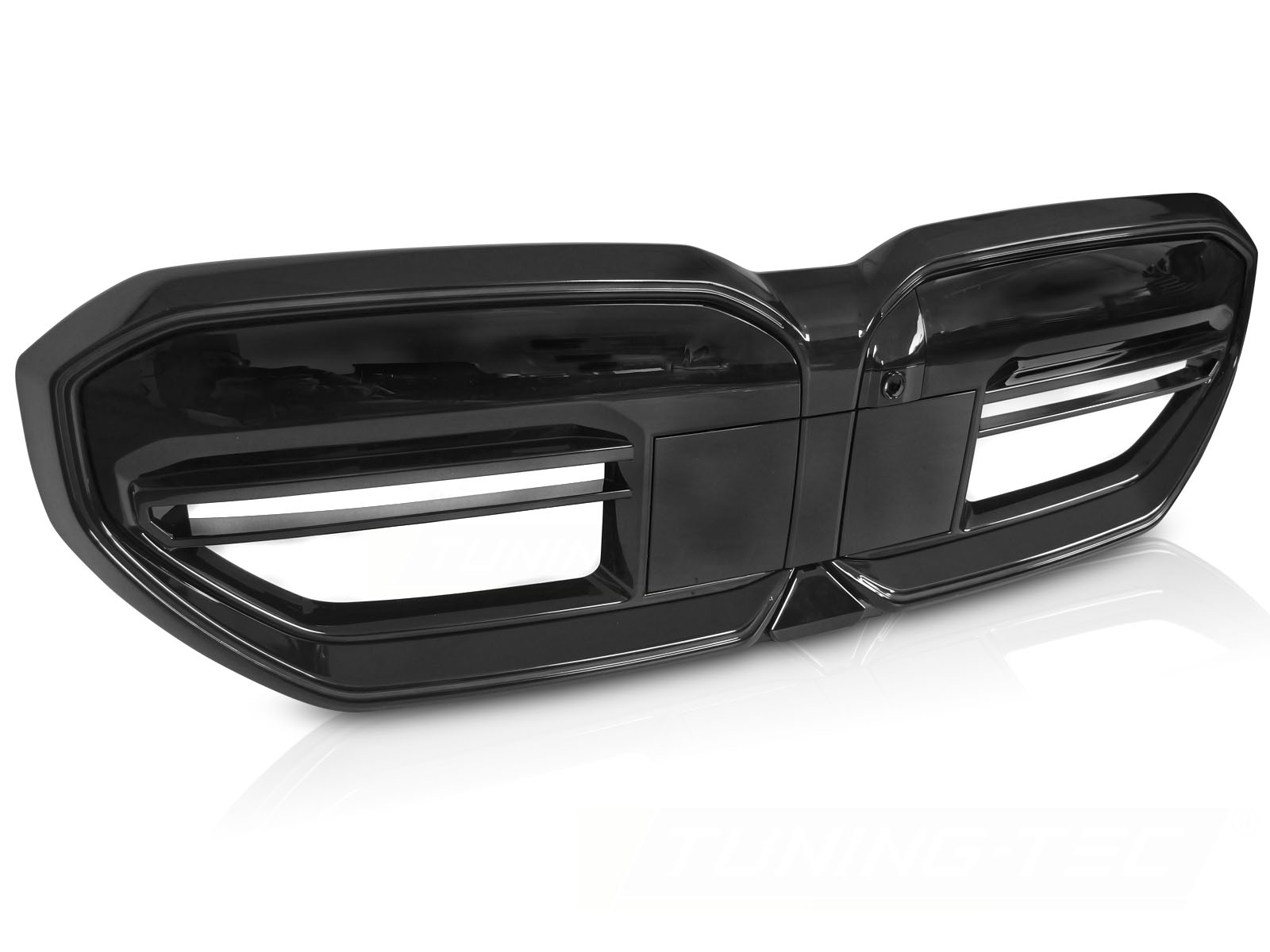 GRILL SPORT BLANK SVART WITH LED TILL BMW G60 G61 23