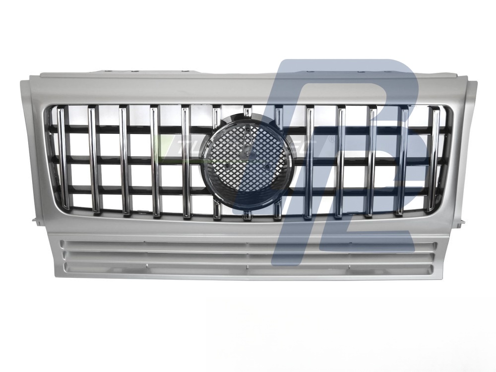 Grille Sport W464 Look Silver Chrome for Mercedes W463 1990–2012 - 5