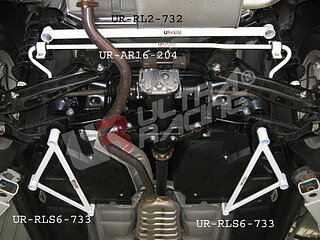 SUBARU IMPREZA 08+ GH/GR +STI ULTRA-R 2X 3POINT R. SIDE BARS