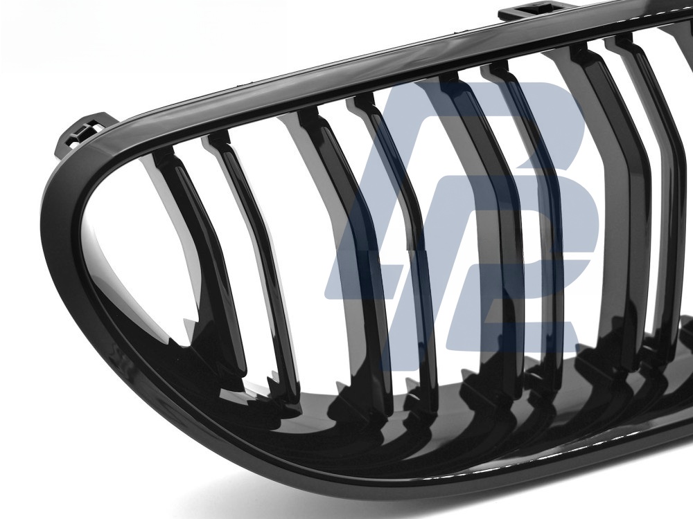 Grille Sport Gloss Black Double-Slat for BMW F12 / F13 2011–2018 - 3