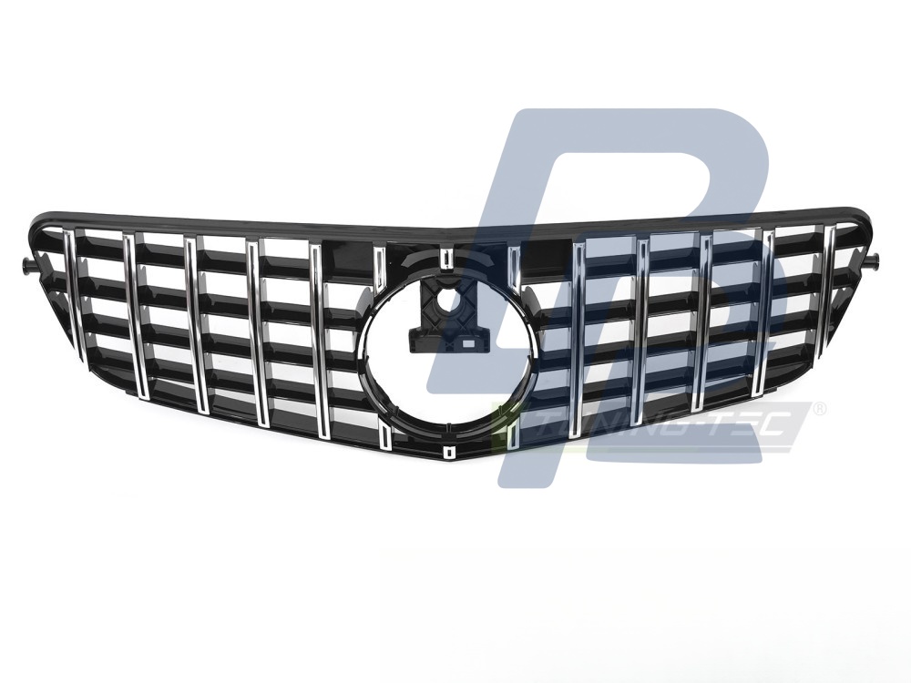 Grille Sport Black/Chrome for Mercedes W204 / S204 2007–2014 - 4