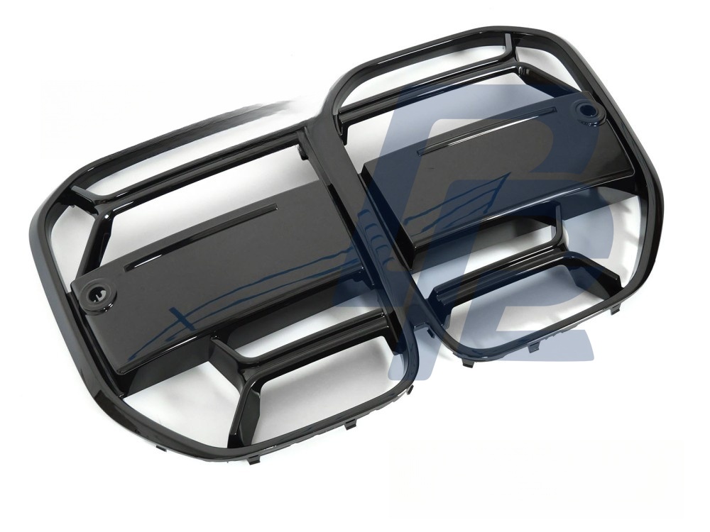 Grille Sport Style Gloss Black for BMW G22 G23 2020–2024 - 5