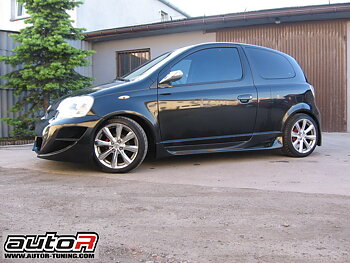 TOYOTA YARIS 03+ SIDESKIRTS KIOTO [AUTOR]