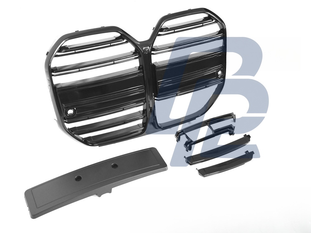 Grille Gloss Black for BMW G26 Gran Coupe 2021–2024 - 3