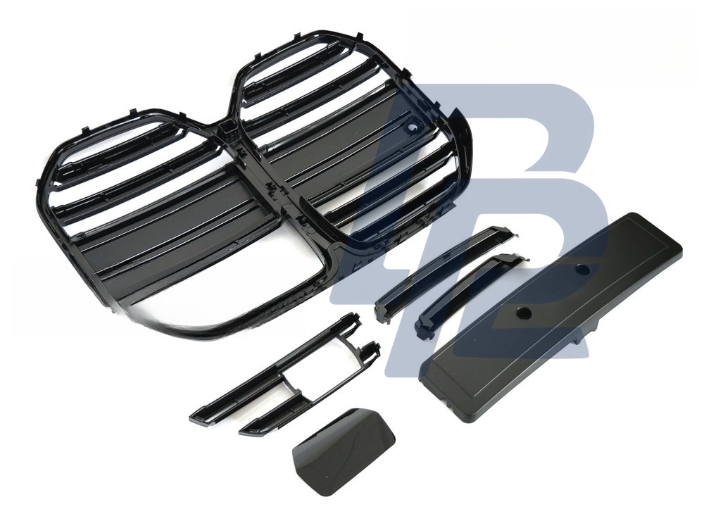 Grille Gloss Black for BMW G26 Gran Coupe 2021–2024 - 5