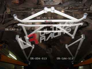 SUSTAGU IMPREZA GC8 94-01 ULTRA-R 4-PUNKTS FRÄMRE H-STABILISERINGSSTAG 512