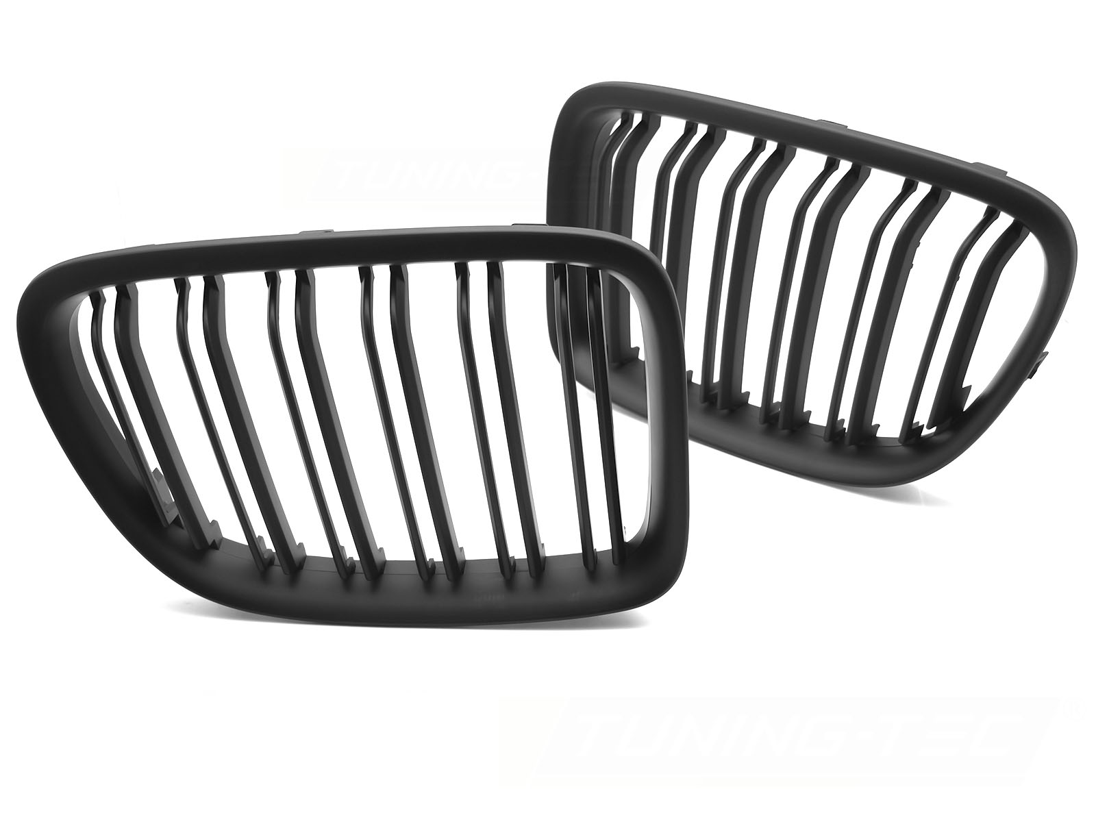GRILL SPORT SVART MATT DUBBELRIBBAD TILL BMW X1 E84 2009-2014