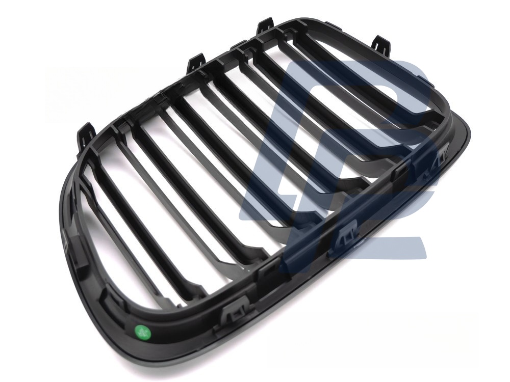 Grille Sport Matt Black Double-Slat for BMW X1 E84 2009–2014 - 2