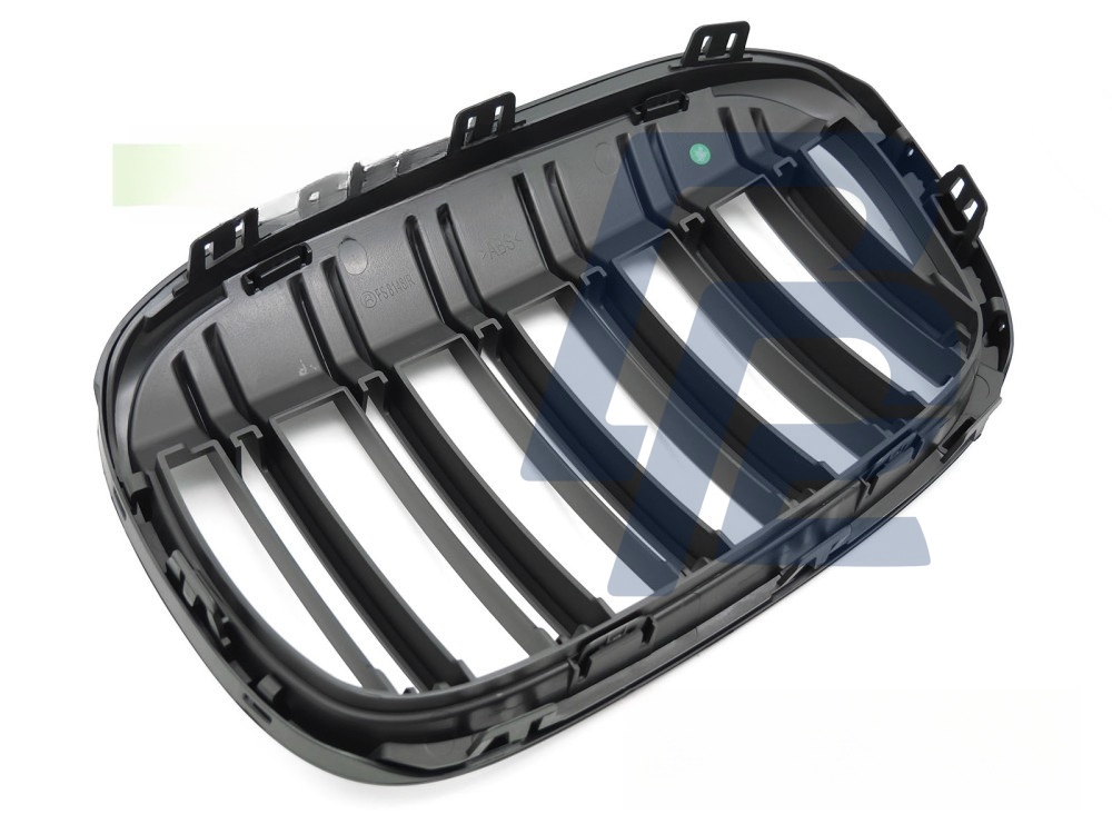 Grille Sport Matt Black Double-Slat for BMW X1 F48 2015–2020 - 4