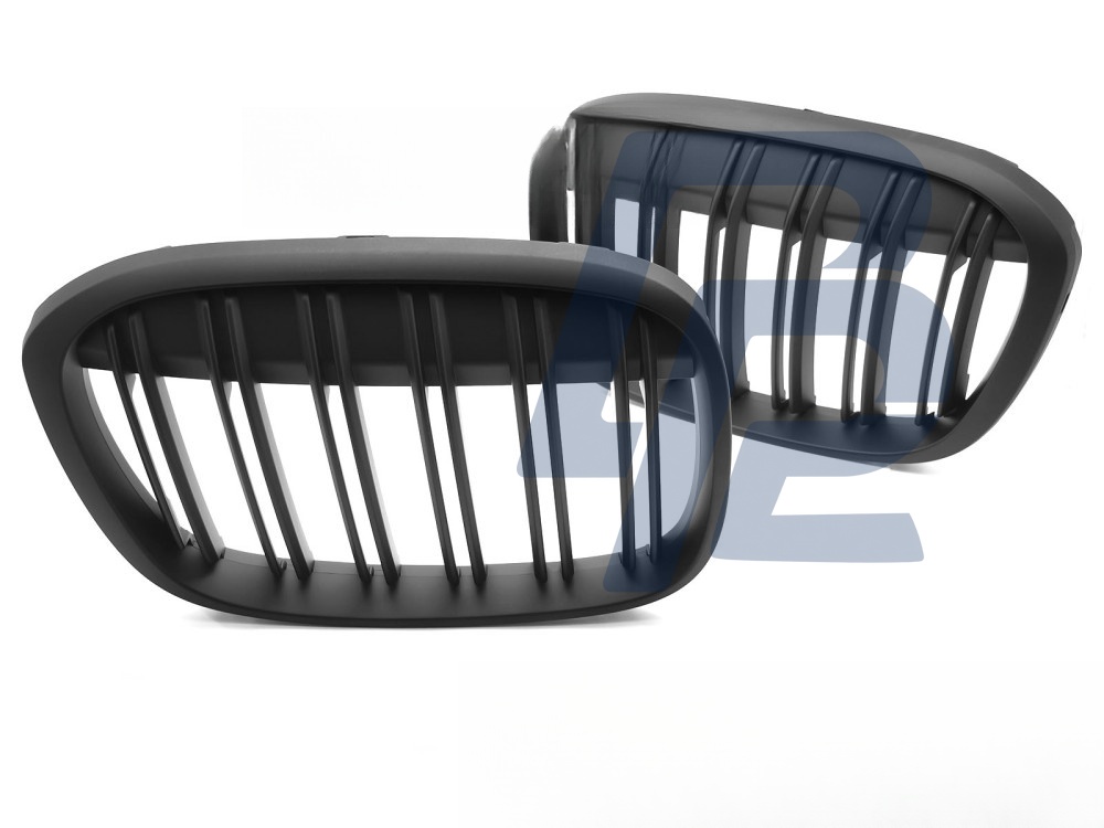 Grille Sport Matt Black Double-Slat for BMW X1 F48 2015–2020 - 2