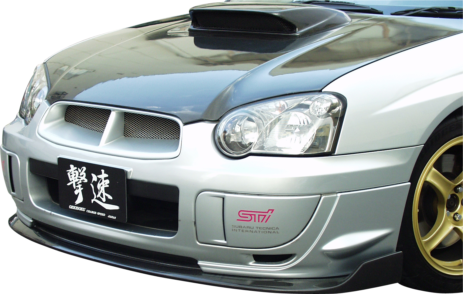 IMPREZA GDA/B 00-03 CHARGESPEED FRÄMRE STÖTFÅNGARELÄPP BOTTOMLINE-2