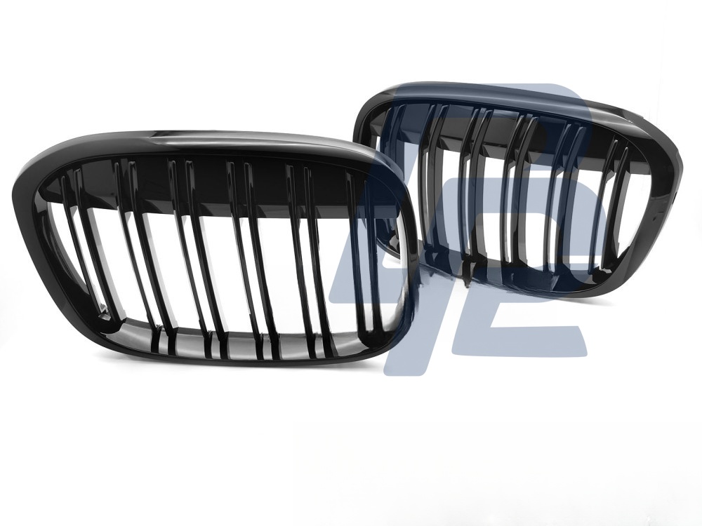 Grille Sport Gloss Black Double-Slat for BMW X1 F48 2015–2020 - 4