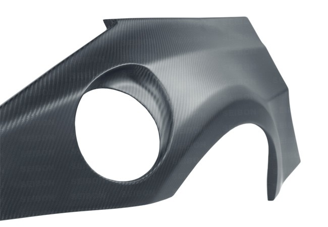 NISSAN 350Z 02-08 SEIBON DRY-CARBON REAR FENDERS - 4