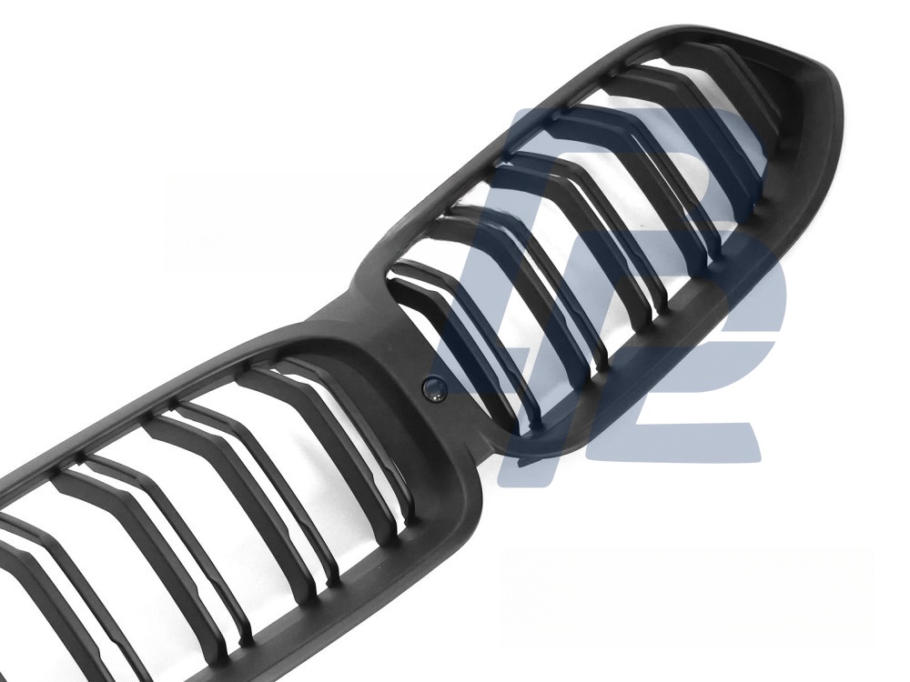 Grille Sport Matt Black Double-Slat for BMW G14 / G15 2018–2022 - 2