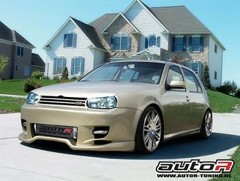 VOLKSWAGEN GOLF IV 97-03 FRÄMRE STÖTFÅNGARE TREX [AUTOR]