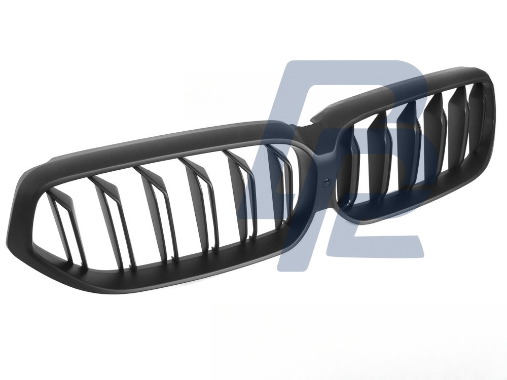 Grille Sport Matt Black Double-Slat for BMW G32 LCI 2020–2023 - 2