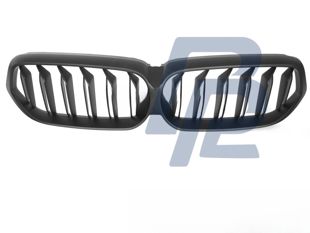 Grille Sport Matt Black Double-Slat for BMW G32 LCI 2020–2023 - 4