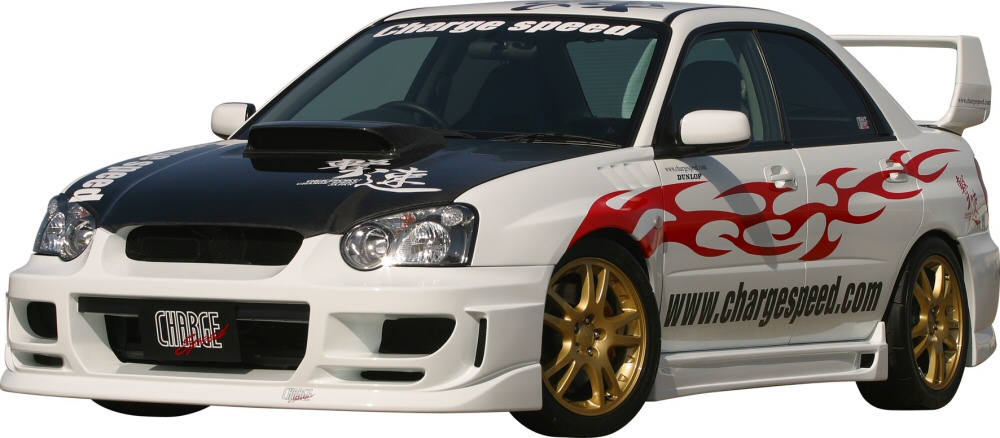 IMPREZA GDC/D/E 04-05 CHARGESPEED FRONT BUMPER TYPE-1