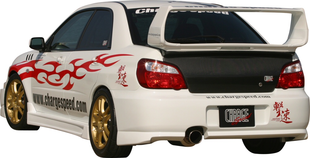IMPREZA GDC/D/E 04-05 CHARGESPEED REAR BUMPER TYPE-2