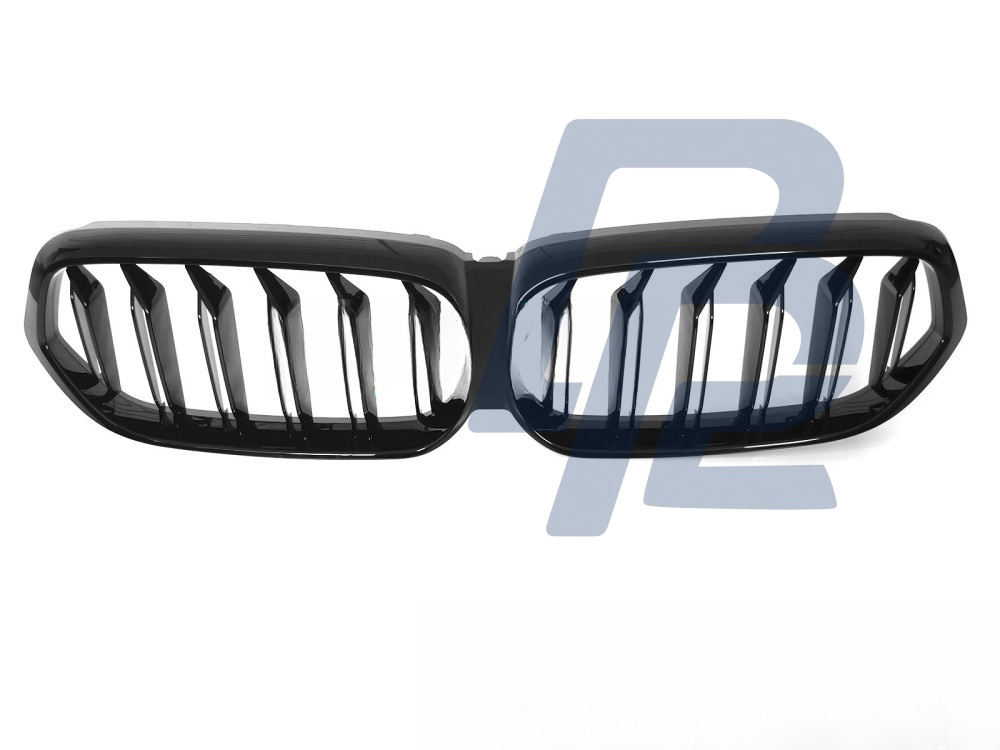 Grille Sport Gloss Black Double-Slat for BMW G32 LCI 2020–2023 - 3