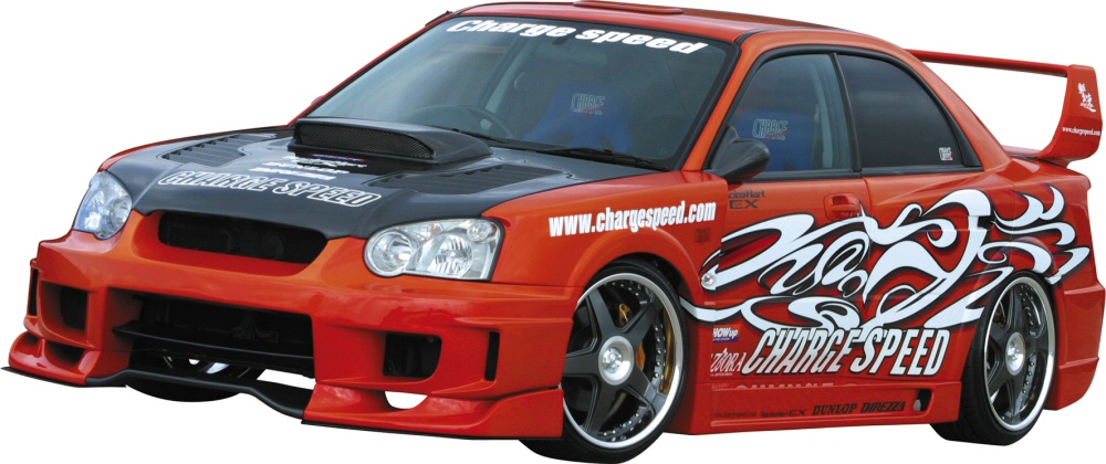 IMPREZA GDC/D/E 04-05 CHARGESPEED KJOLPAKET SUPER GT