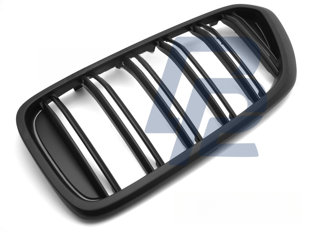 Grille Sport Matt Black Double-Slat for BMW G32 2017–2020 - 2