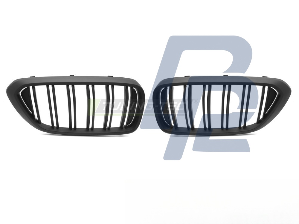 Grille Sport Matt Black Double-Slat for BMW G32 2017–2020 - 5
