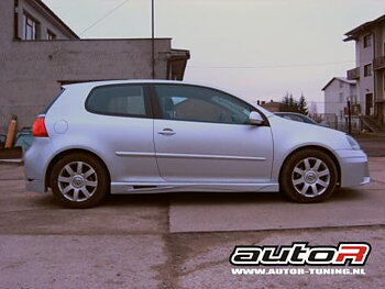 VOLKSWAGEN GOLF V 03+ 3D 3 DOORS SIDESKIRTS CUTTER [AUTOR]