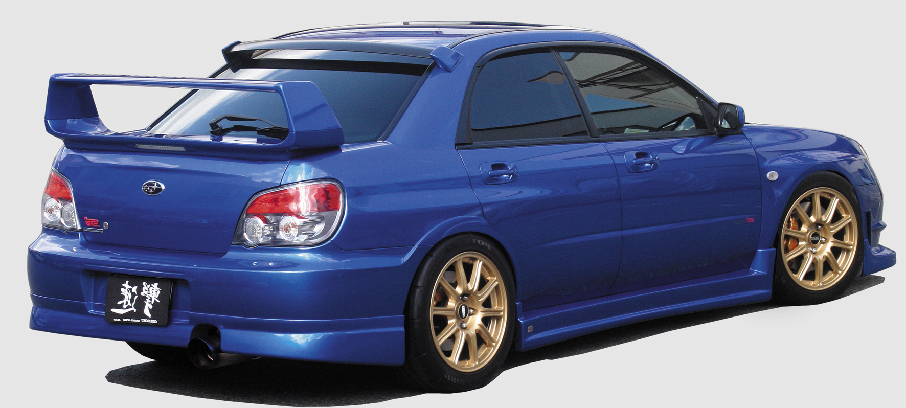 IMPREZA GDE/F/G 03-07 CHARGESPEED REAR BUMPERLIP S-TYPE