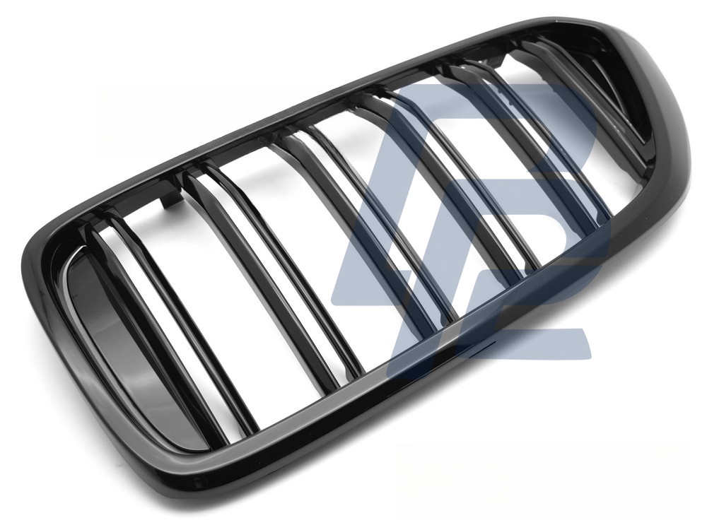 Grille Sport Gloss Black Double-Slat for BMW G32 2017–2020 - 5