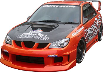 IMPREZA GDF/G 06-07 CHARGESPEED FRONT BUMPER TYPE-1A