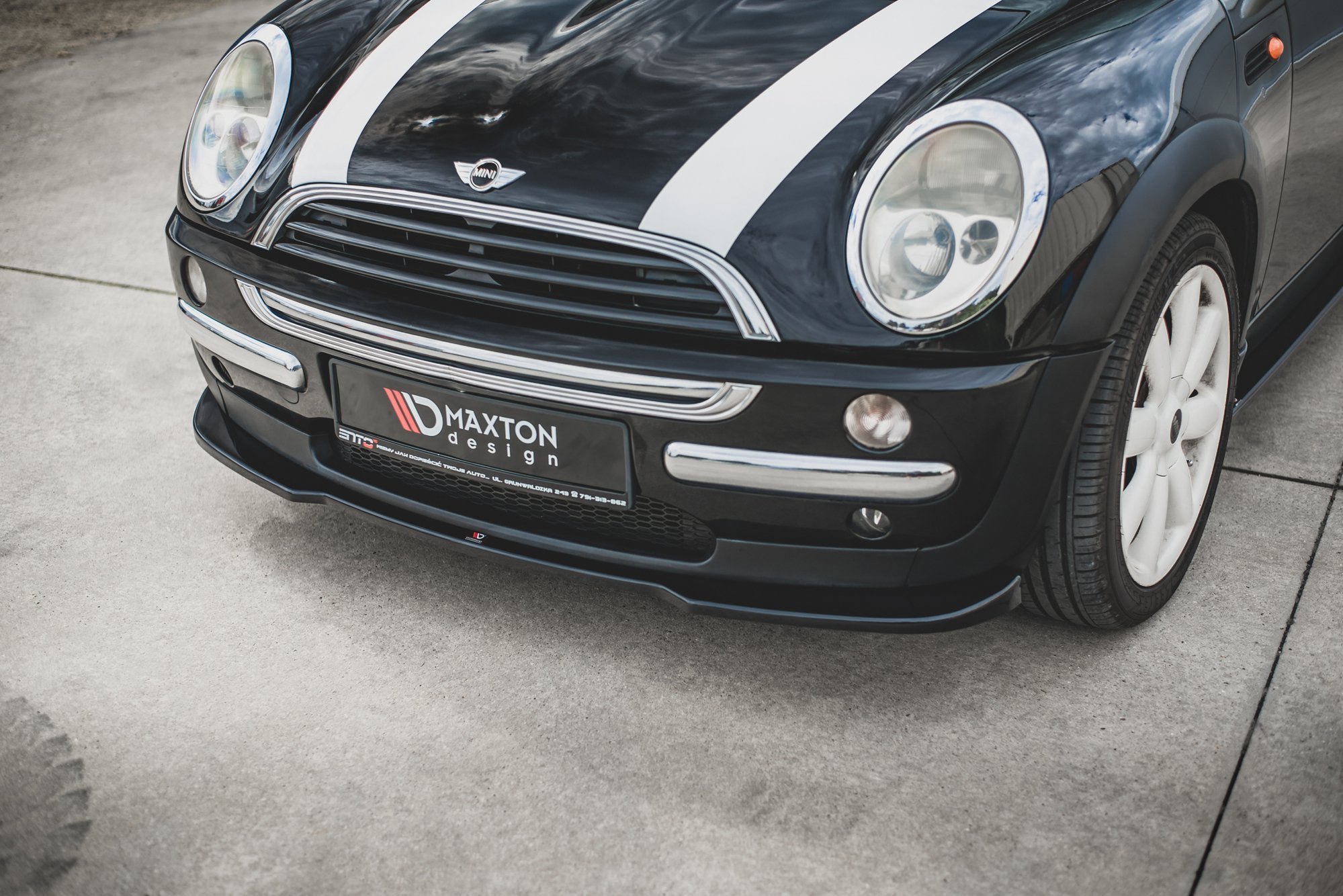 Front Splitter Mini Cooper / ONE R50 - 4