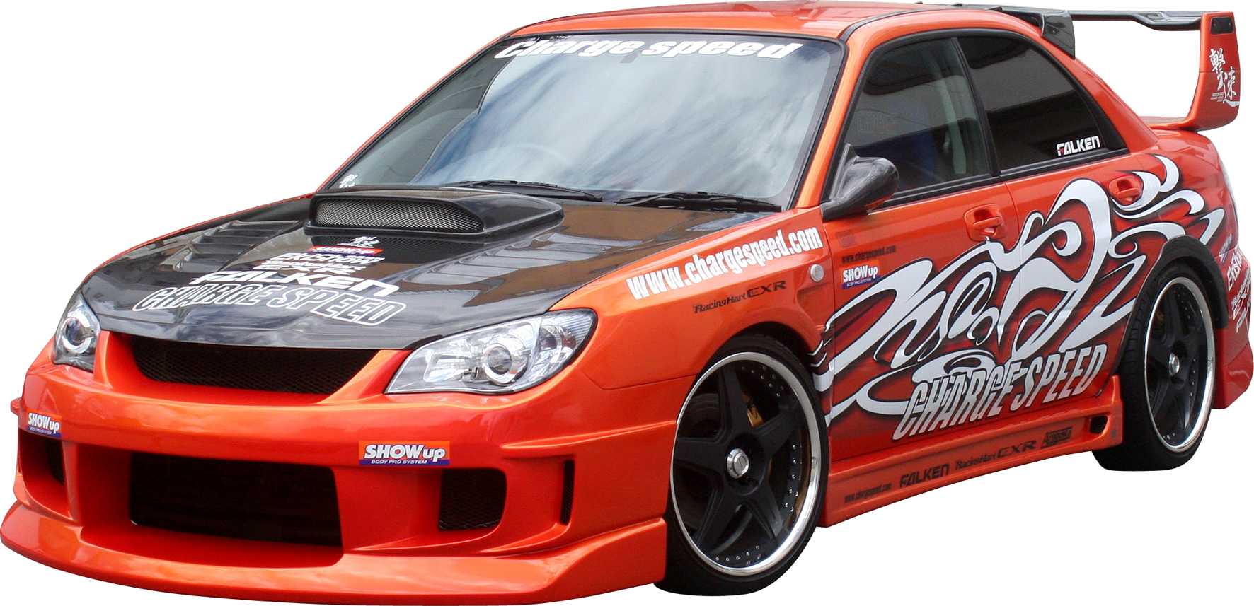 IMPREZA GDF/G 06-07 CHARGESPEED FRONT BUMPER TYPE-1B