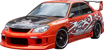 IMPREZA GDF/G 06-07 CHARGESPEED FRONT BUMPER TYPE-1B