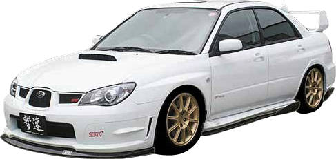 IMPREZA GDF/G 06-07 CHARGESPEED FRONT BUMPERLIP BOTTOMLINE-1