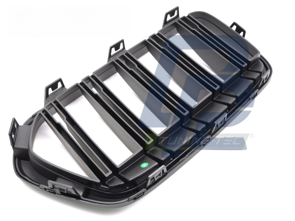 Grille Sport Matt Black Double-Slat for BMW X2 F39 2018–2023 - 5