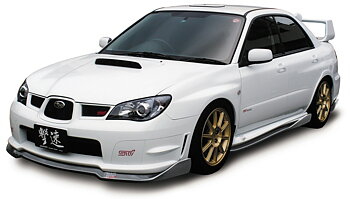 IMPREZA GDF/G 06-07 CHARGESPEED FRONT BUMPERLIP BOTTOMLINE-2