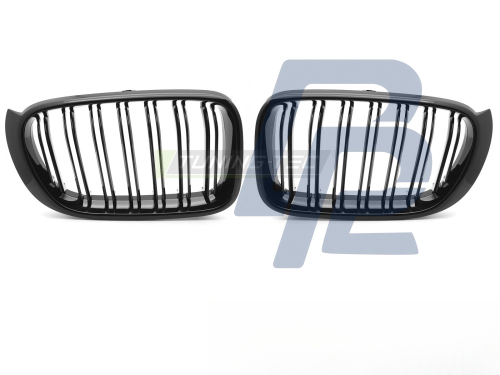 Grille Sport Gloss Black Double-Slat for BMW X3 F25 LCI 2014–2017 / X4 F26 2014–2018 - 5