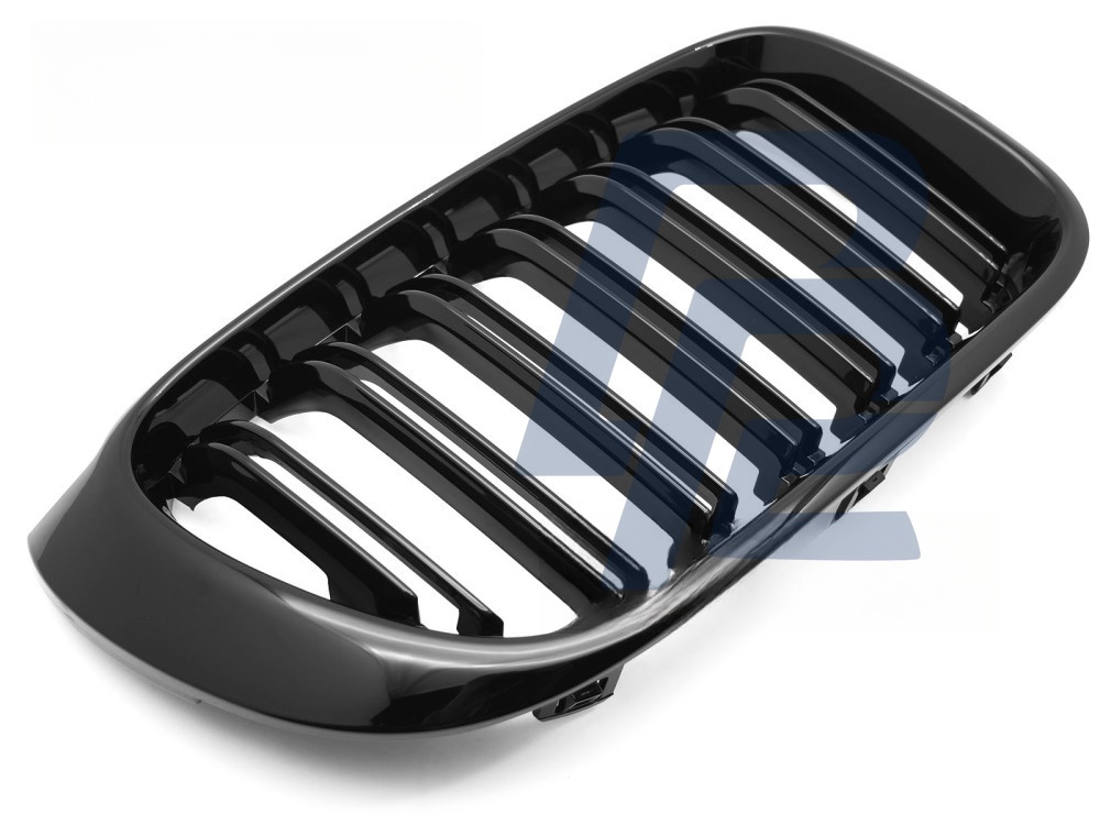 Grille Sport Gloss Black Double-Slat for BMW X3 F25 LCI 2014–2017 / X4 F26 2014–2018 - 3