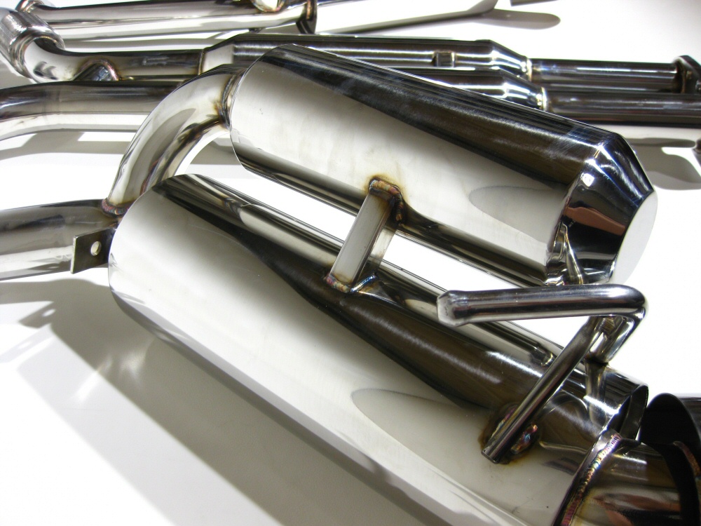 NISSAN 350Z/G35/V35 HKS LOOK DUAL TIP CATBACK EXHAUST SYSTEM - 7